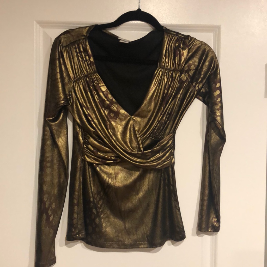 Cache Leopard Print Top